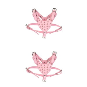 2 Count Dog Collar Tag Easy to Apply Harness Flexible