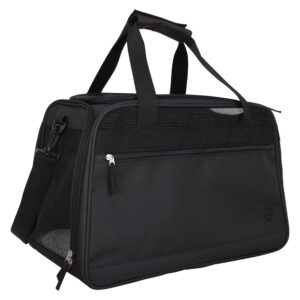Small Pet Carrier, Black 19" x 12" x 12"