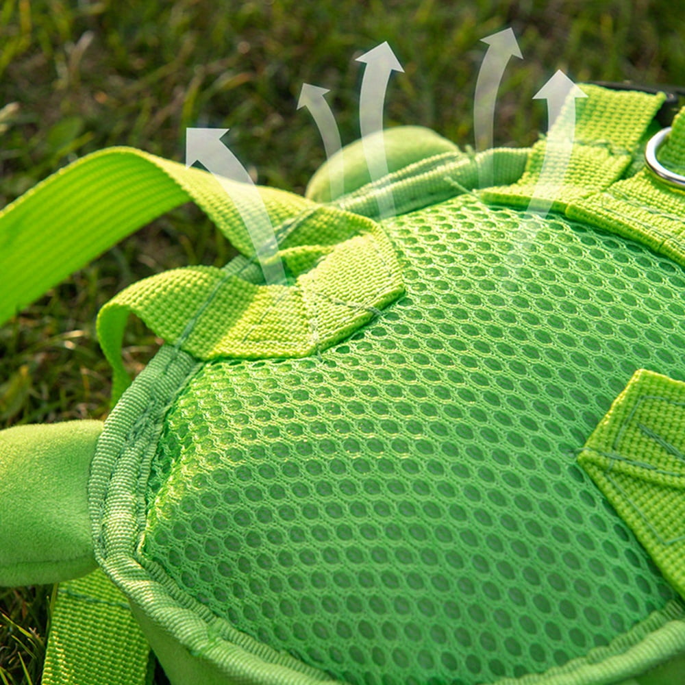 No-Pull Dog Backpack Harness with D-Ring | Cute Turtles Shape Bag for Small Medium Dogs, Adjustable Pet Carrier Backpack for Traveling Camping Hiking, Self Carrier Backpack for Dogs To Wear - Image 10