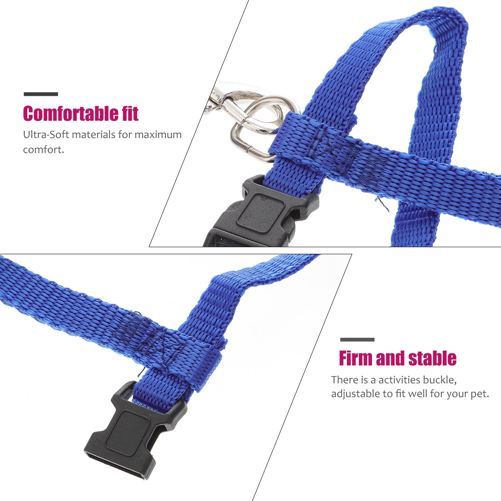 unbranded Rabbit Vest and Leash Pet Harness Bunny for Rabbits Small Animal - Image 7