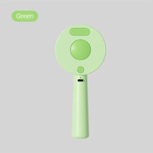 Electric Pet Spray Comb – Anti-Static Floating Hair Grooming Brush for Cats & Dogs green