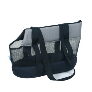 Portable Pet Bag Mesh Big Capacity with Safety Strap Breathable- Pet Sightseeing