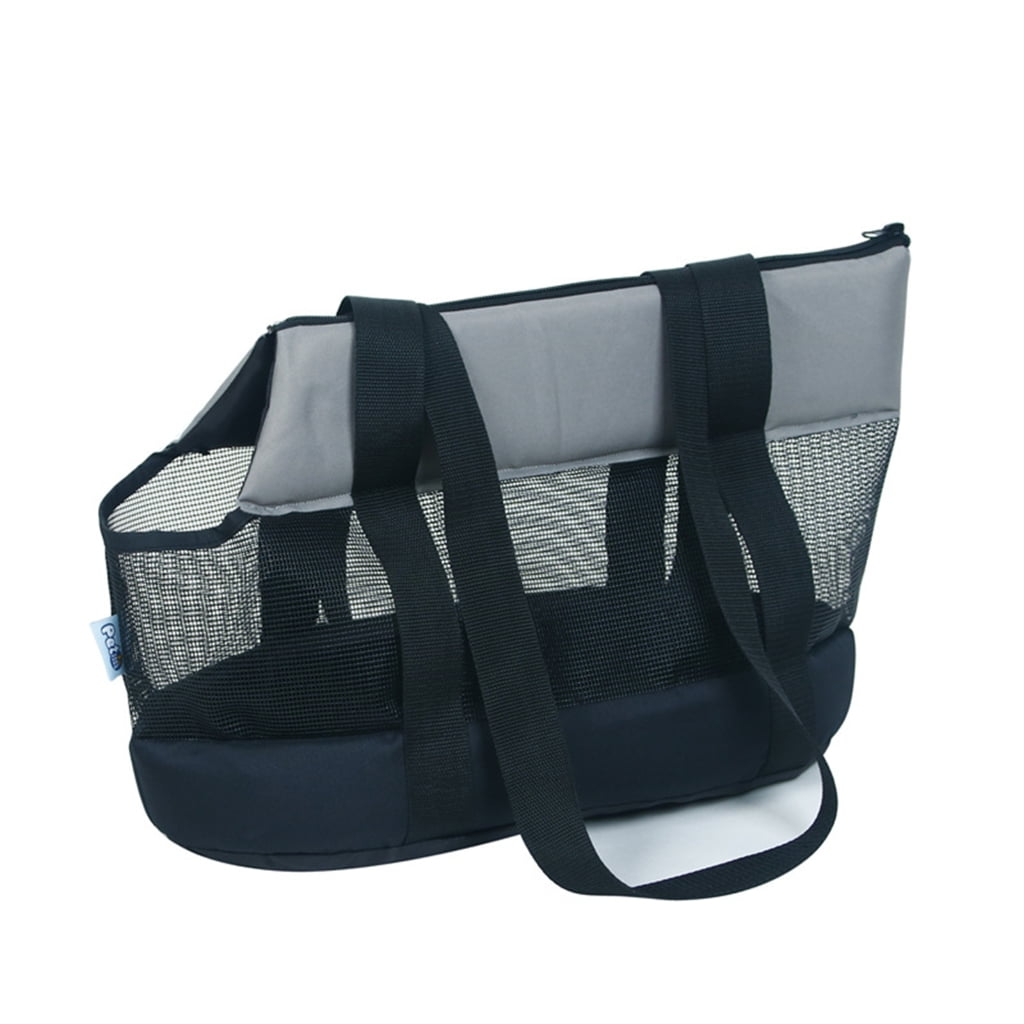 Portable Pet Bag Mesh Big Capacity with Safety Strap Breathable- Pet Sightseeing