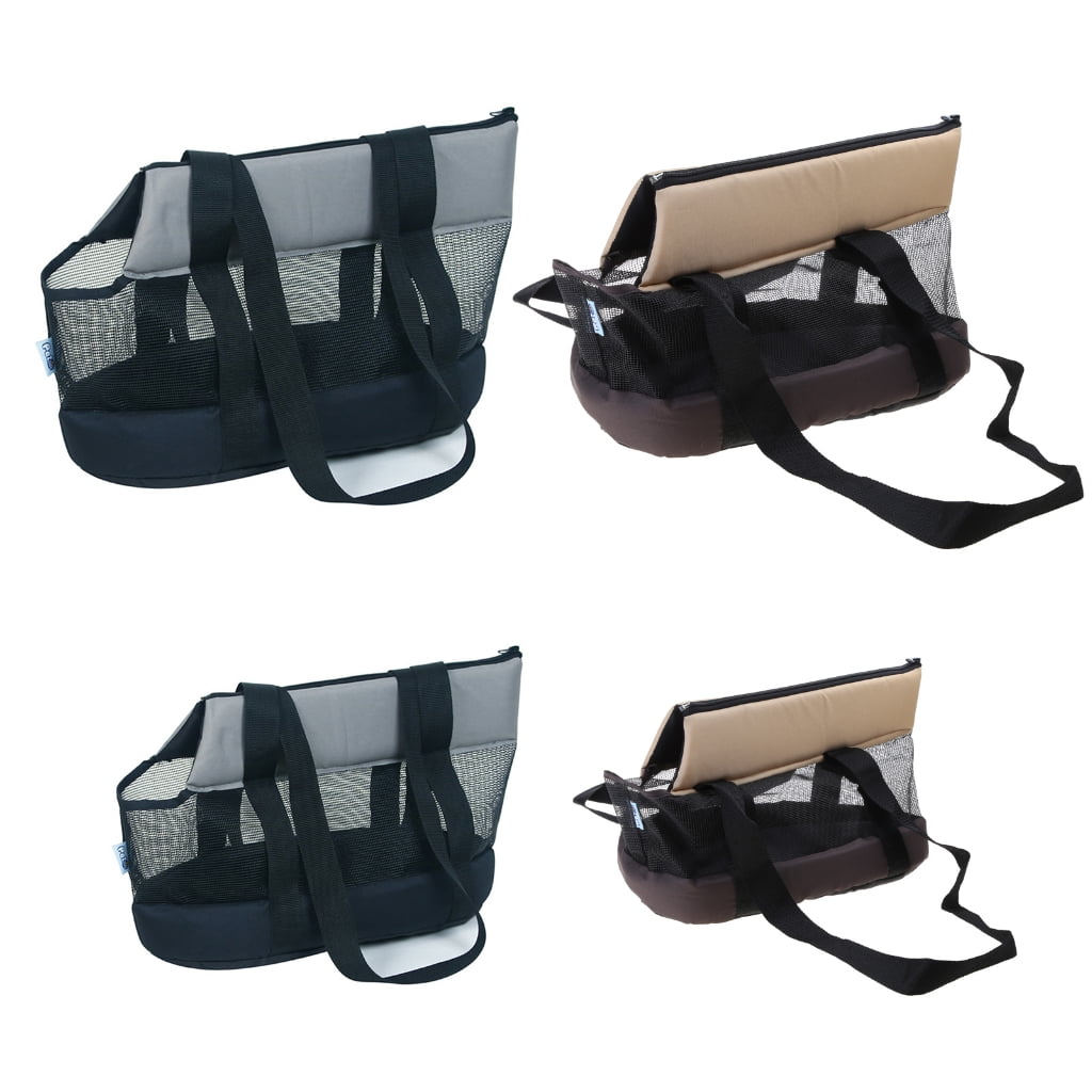 Portable Pet Bag Mesh Big Capacity with Safety Strap Breathable- Pet Sightseeing - Image 2