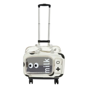 Travel Pet Carrier, Pet Bag for Cats Dogs with Wheels, Pet Trolley Bag