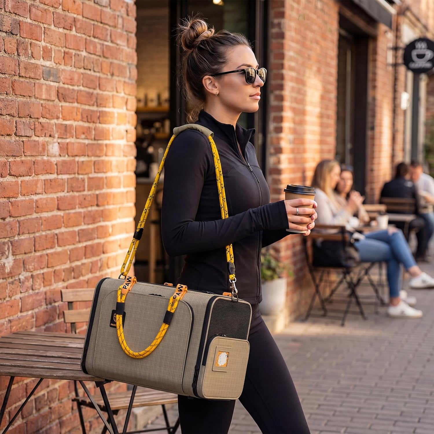 Expandable Pet Carrier TSA Airline Approved, 18″×11″×11″ Soft-Sided Top-Load Carriers for Small Dog & 2 Cats Under Seat, Collapsible Puppy & Animal Travel Bag Up to 18lbs, ID Card, Chew-Proof - Image 8