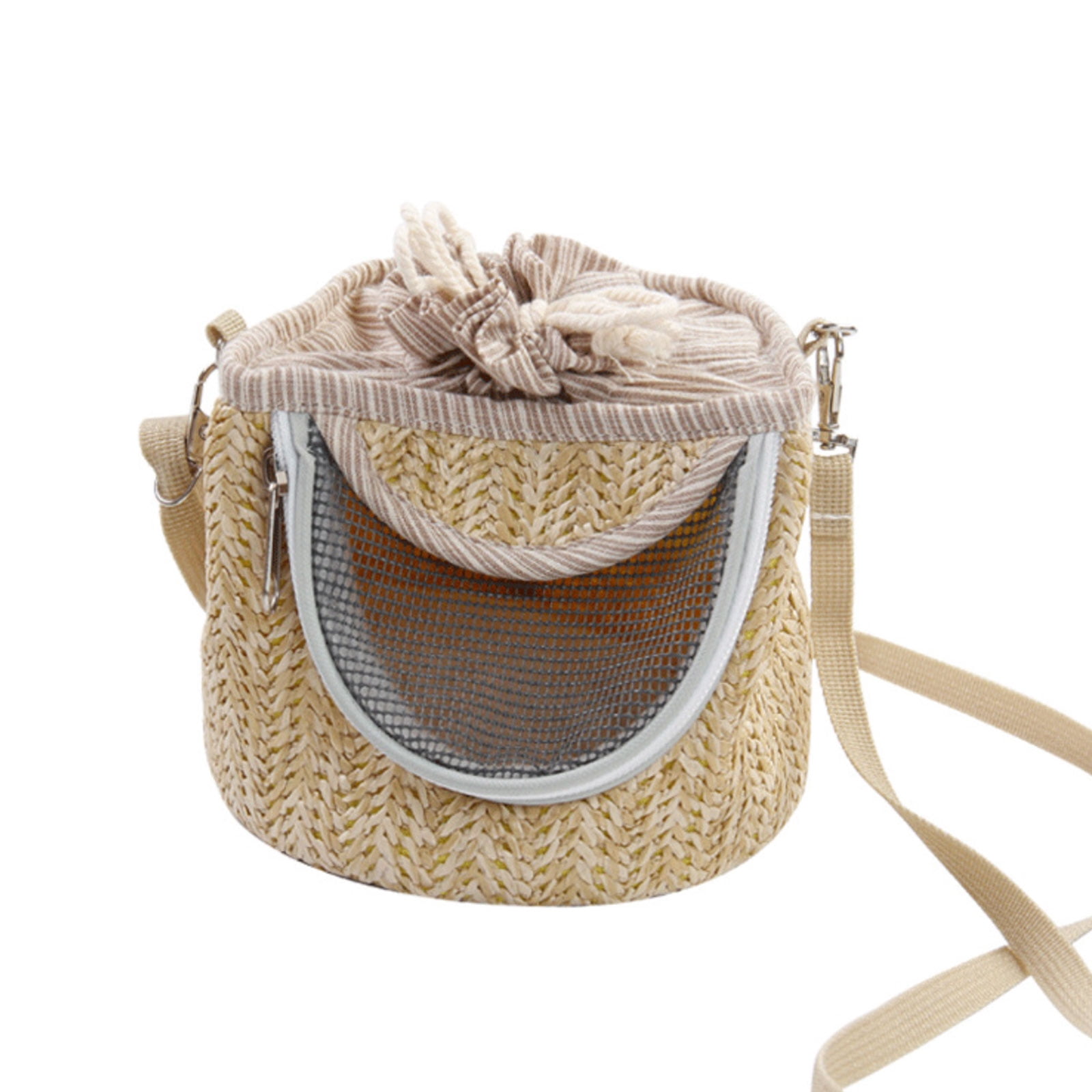 Bird Carriers Hamster Travel Bag Front Mesh Window Good Ventilation for Mini Squirrels Hedgehogs Sugar Gliders