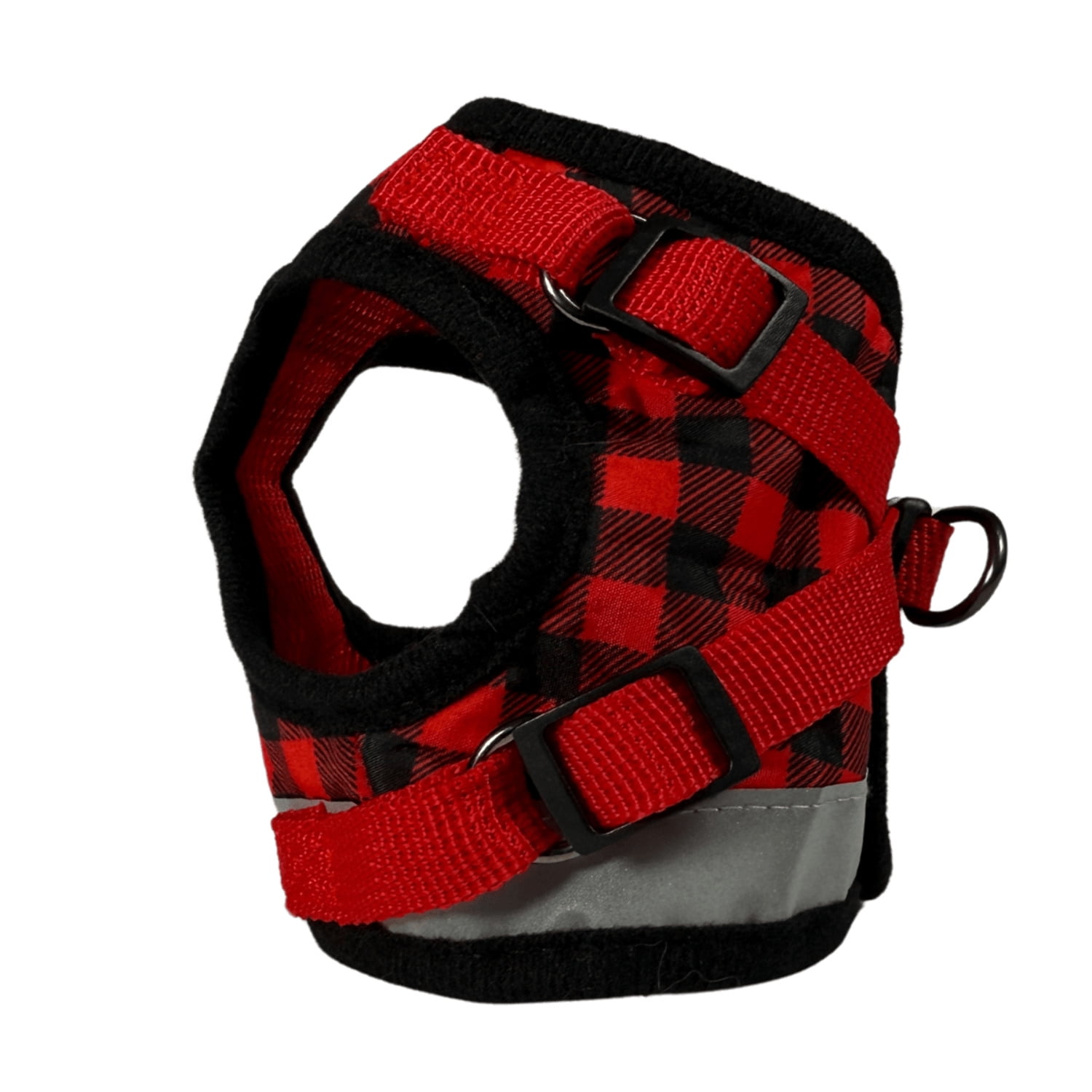 "The Pawsitively Plaid" Limited Edition Buffalo Plaid Cat Harness - Image 3