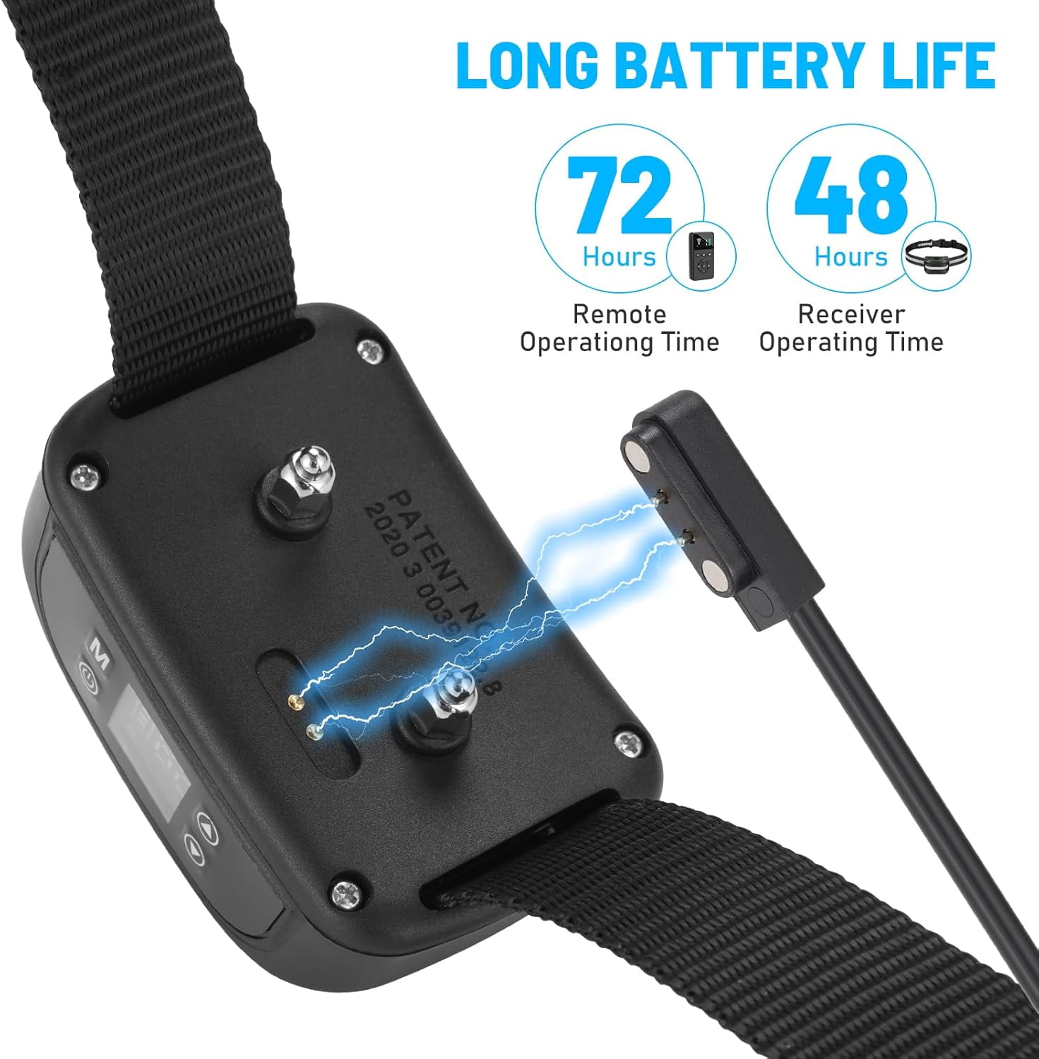 2 in 1 GPS Wireless Dog Fence, Dog Training Collar with Remote, Radius from 33 Yards to 1083 Yards, Electric Pet Containment System, Waterproof Collar, Beep Vibration Shock, for Dogs Over 20 Lbs - Image 4