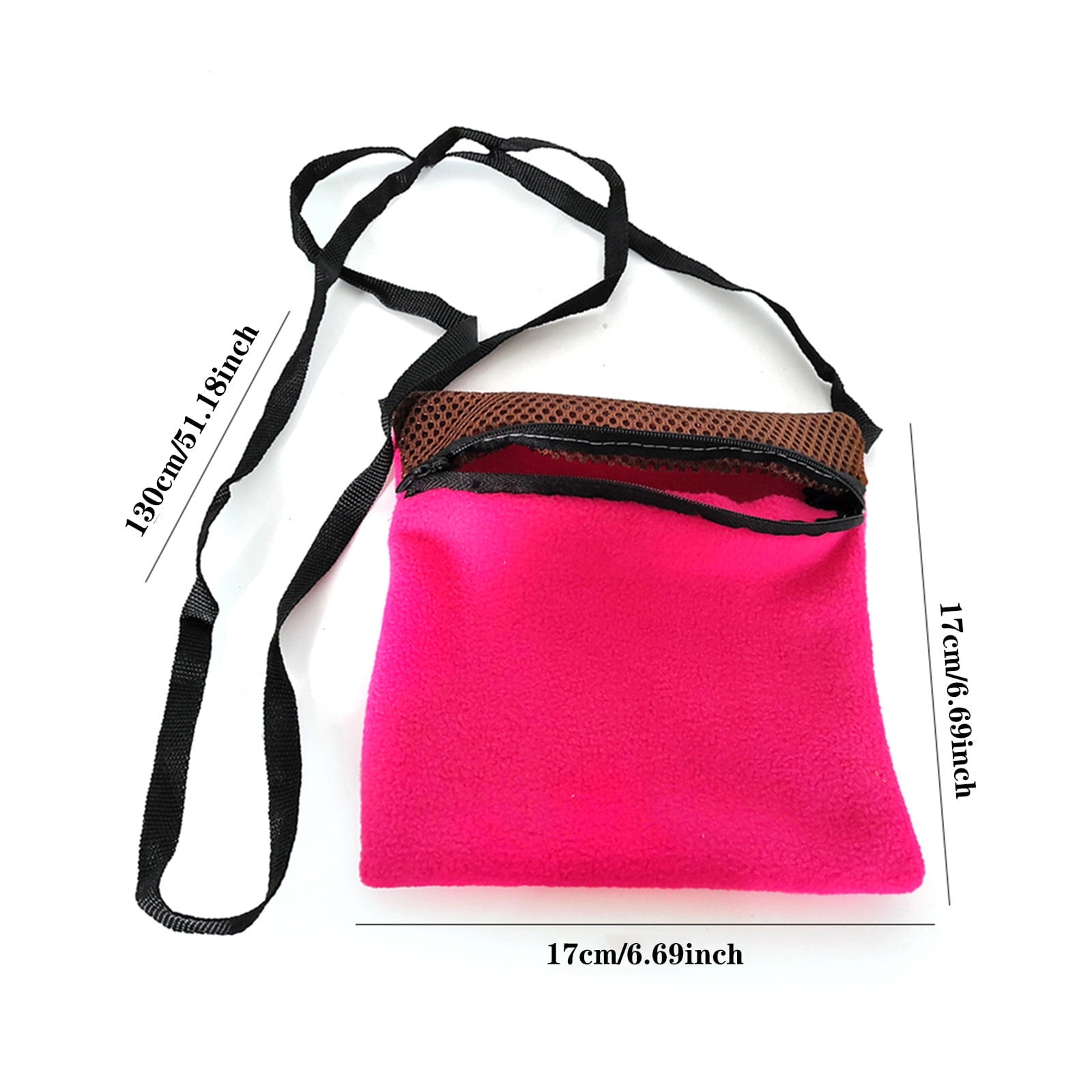 Xinwennn Small Animal Outgoing Bag Hamster Bag Hedgehog Portable Travel Carry Pouch Breathable Handbag Soft Tote Bag For Sugar Glider With Chew Play Toy Puppy Crates - Image 2