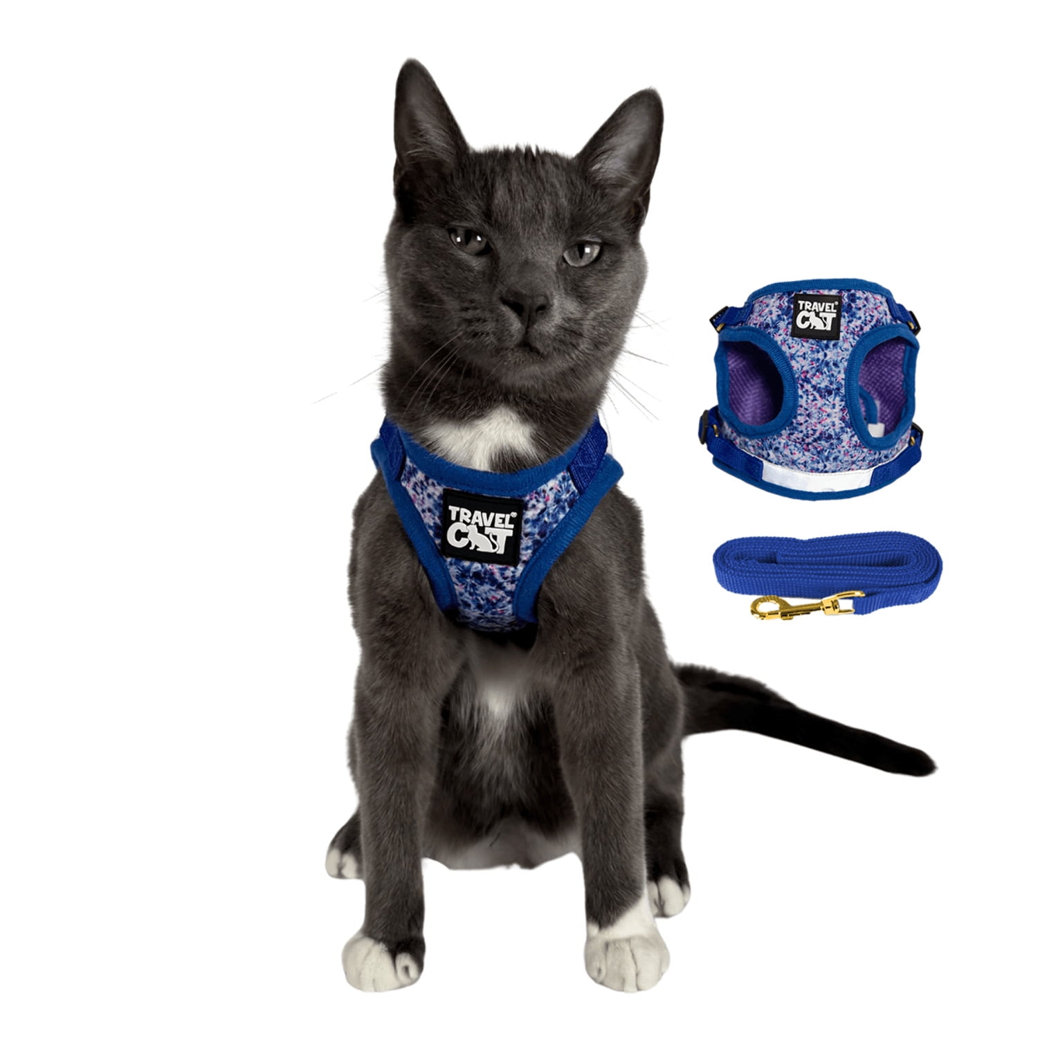 "The Groovy Cat" Tie Dye Limited Edition Harness Leash Set