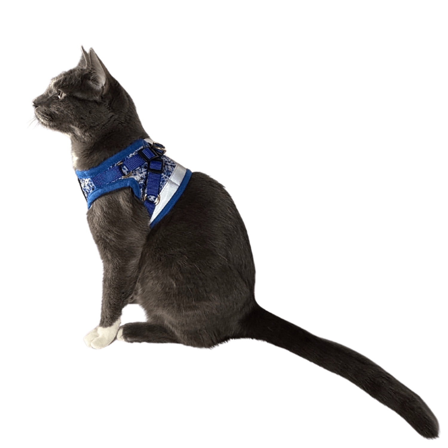 "The Groovy Cat" Tie Dye Limited Edition Harness Leash Set - Image 9
