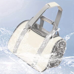 Generic Soft Sided Cat Carrier Bag, Breathable Ventilated Oxford Pet Travel Tote for Car Rides & Vet Visits, Comfortable Portable Kitty Kennel, 15 lb Capacity