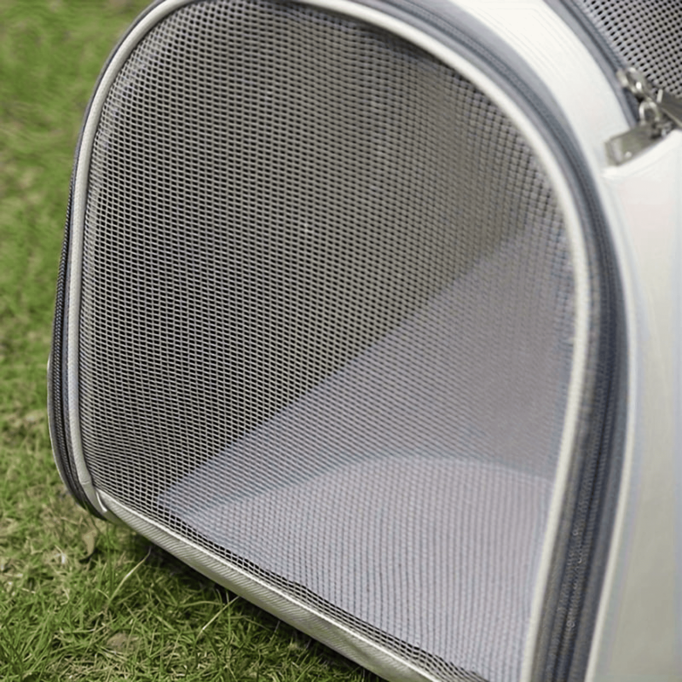 Generic Soft Sided Cat Carrier Bag, Breathable Ventilated Oxford Pet Travel Tote for Car Rides & Vet Visits, Comfortable Portable Kitty Kennel, 15 lb Capacity - Image 3