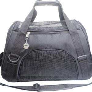 Cat Carrier,Soft-Sided Pet Travel Carrier for Cats,Dogs Puppy Comfort Portable Foldable Pet Bag Airline Approved (Small Blue)