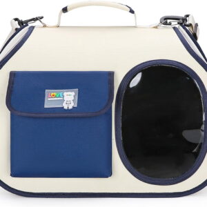 Small Pet Carrier Bag – Shoulder Carrier for Dogs & Cats, Soft-Sided Travel Tote with Breathable Mesh, Hands-Free Carrying for Small Pets