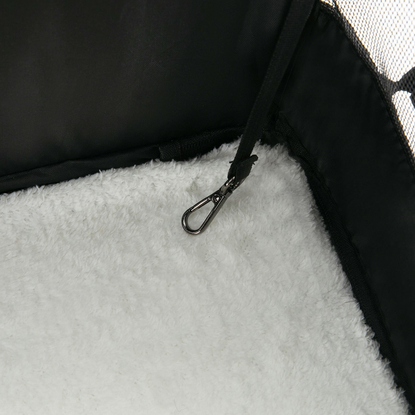 1 PCS Black Double-Compartment Pet Rolling Carrier, Pet Carrier with Wheels, Pet Trolley Bag, Max. Load Capacity: About 10kg/ 22.05 lbs - Image 16