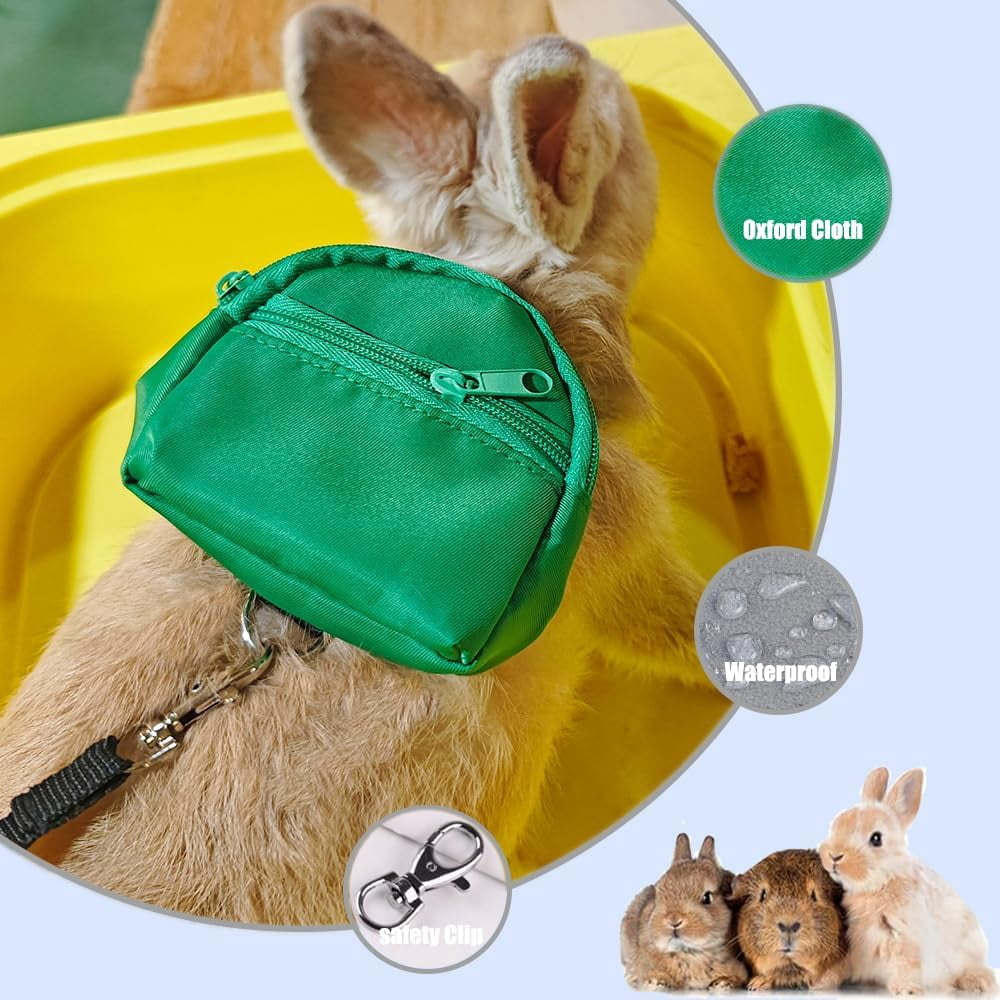 Portable Small Animal Backpack Travel Breathable Pet Carrier Bag Cages for Guinea Pig, Rabbit, Bearded Dragon, Squirrel, Tortoise, Bird, Lizard, Sugar Glider - Image 15