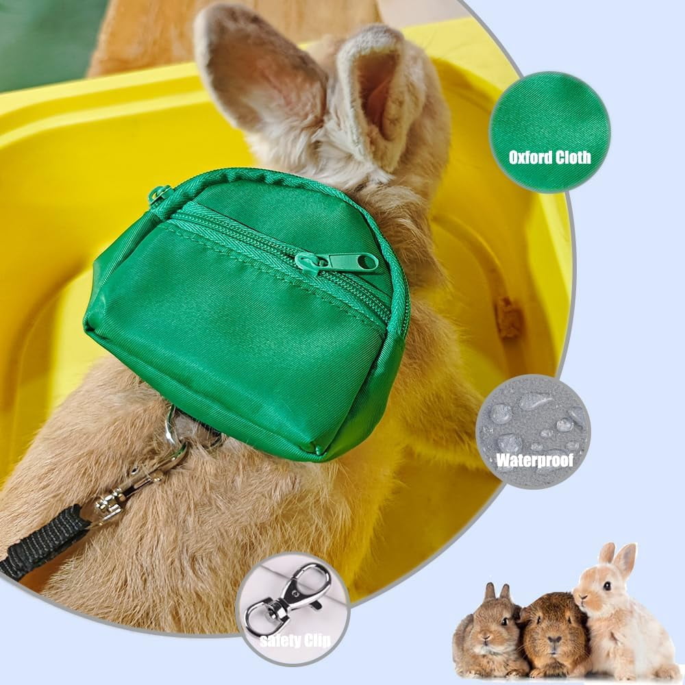 Portable Small Animal Backpack Travel Breathable Pet Carrier Bag Cages for Guinea Pig, Rabbit, Bearded Dragon, Squirrel, Tortoise, Bird, Lizard, Sugar Glider - Image 20