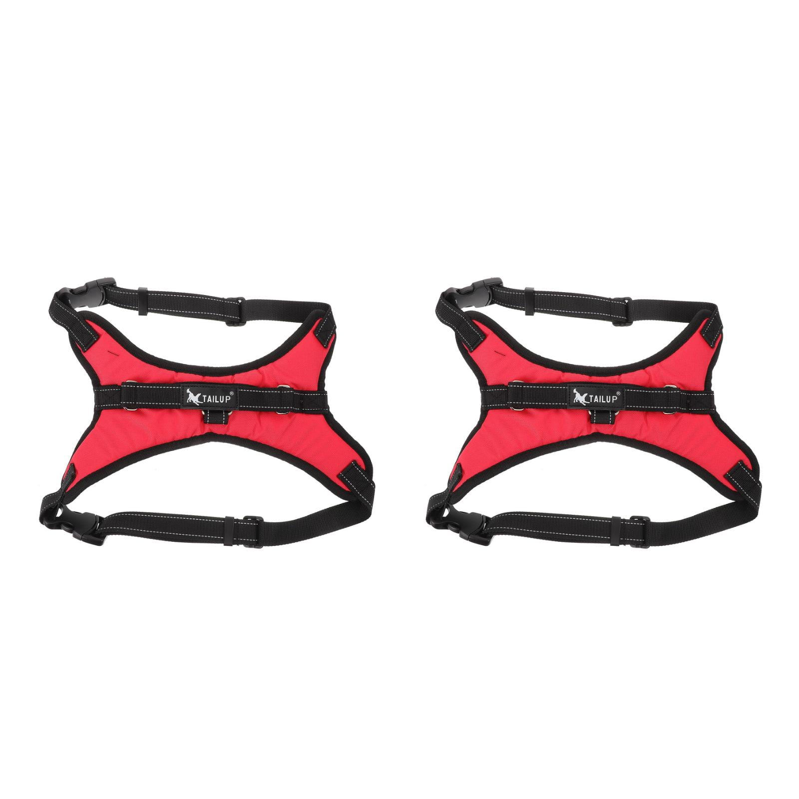 Set of 2 Pet Toys Dog Running Harness Dog Movement Harness L Red - Image 3