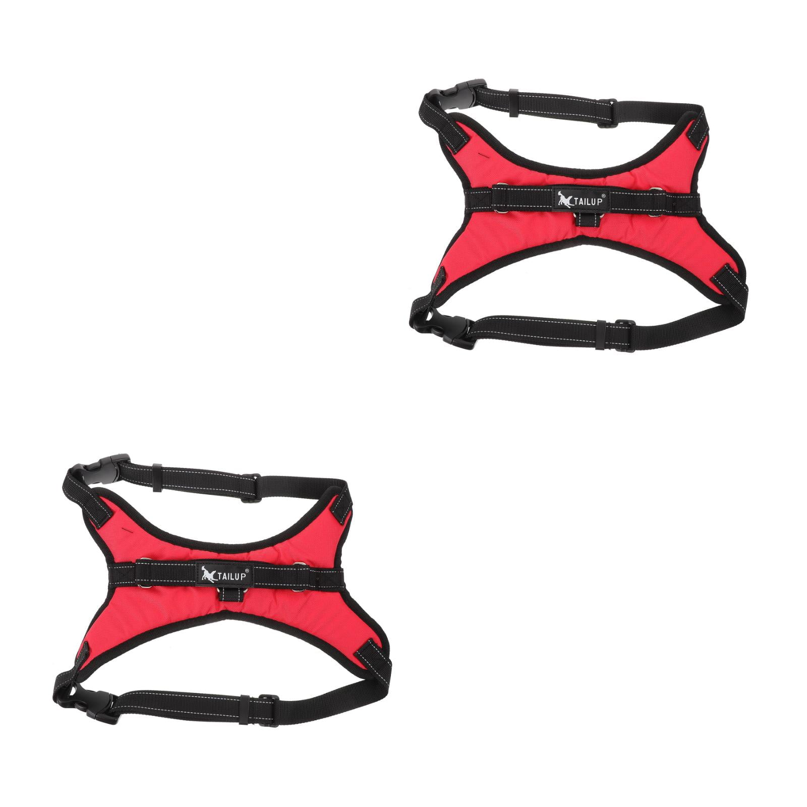 Set of 2 Pet Toys Dog Running Harness Dog Movement Harness L Red - Image 8