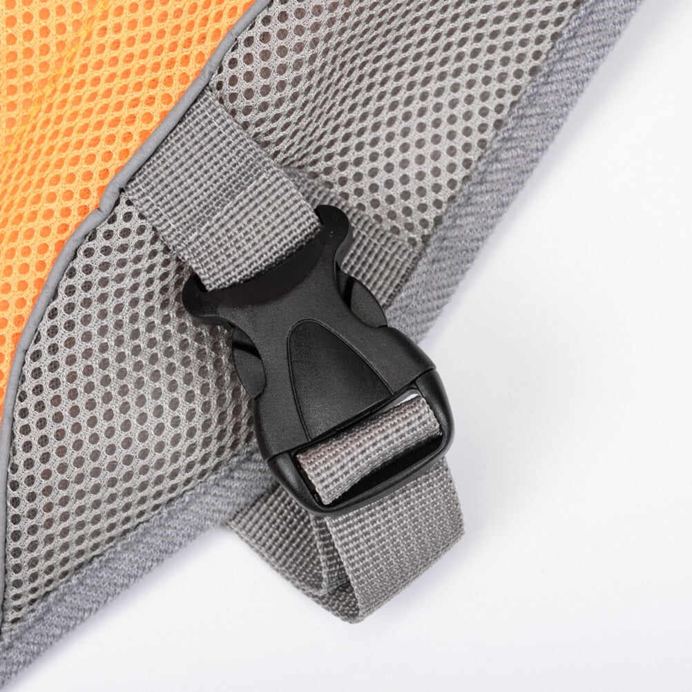Pet Summer Cooling Vest Comfortable Summer Pet Dog Harness Cooling Coat Size L (Orange) - Image 2