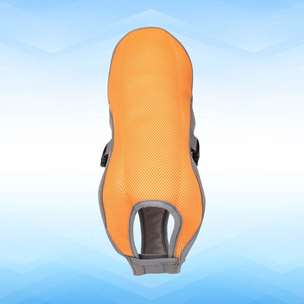 Pet Summer Cooling Vest Comfortable Summer Pet Dog Harness Cooling Coat Size L (Orange) - Image 5