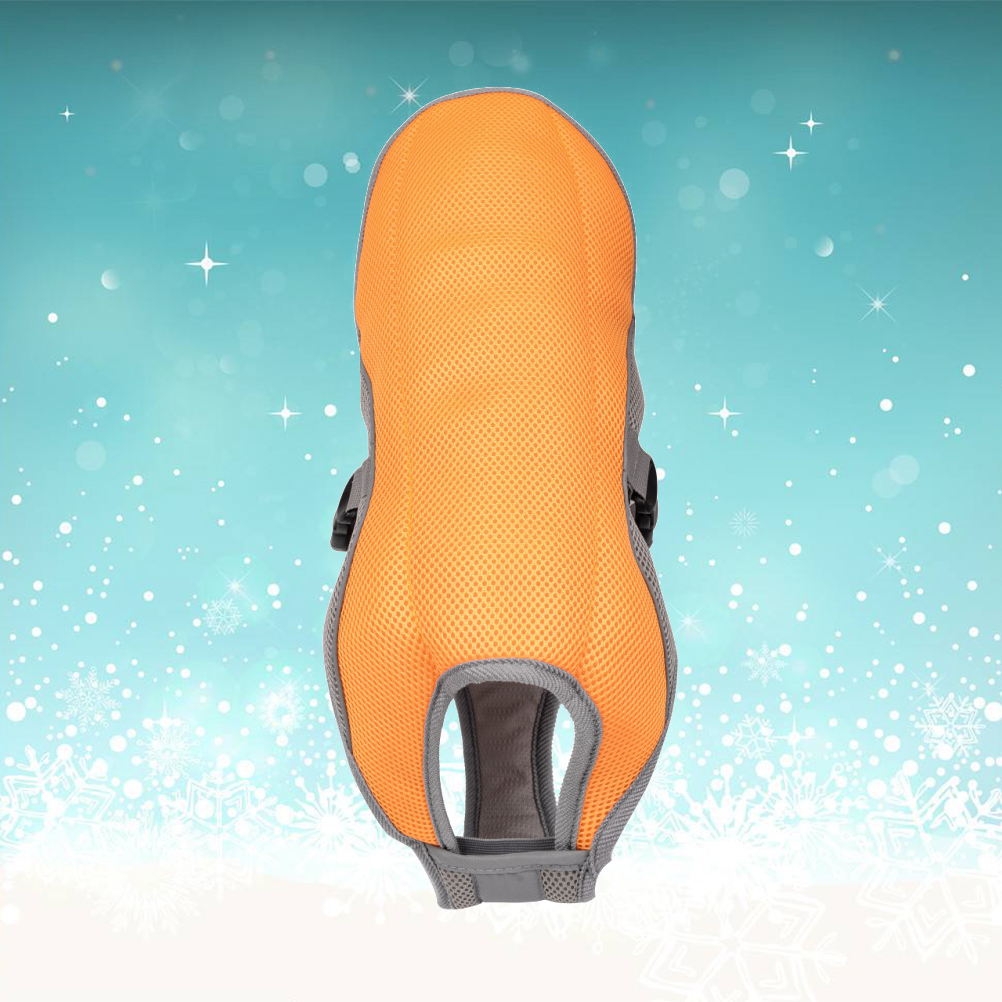 Pet Summer Cooling Vest Comfortable Summer Pet Dog Harness Cooling Coat Size L (Orange) - Image 7