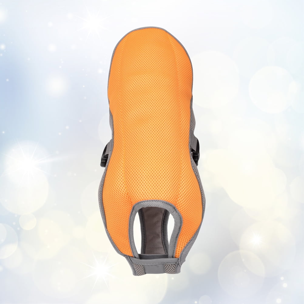 Pet Summer Cooling Vest Comfortable Summer Pet Dog Harness Cooling Coat Size L (Orange) - Image 8