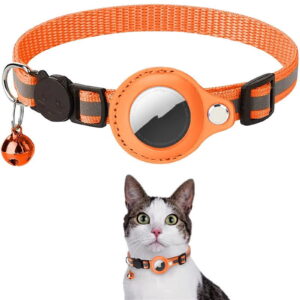 Reflective Collar Waterproof Holder Case for Protective Cover Cat Dog Kitten Puppy Nylon Collar