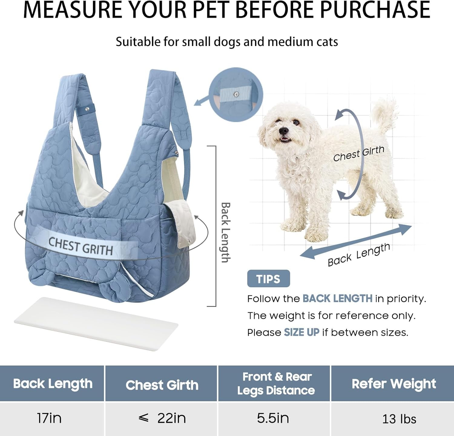 Pet Carrier Backpack, Adjustable Pet Front Cat Dog Carrier Backpack Travel Bag for Small Medium Dogs Cats and Rabbits, Safety Strap with Removable Bottom Plate for Camping Hiking Traveling - Image 2
