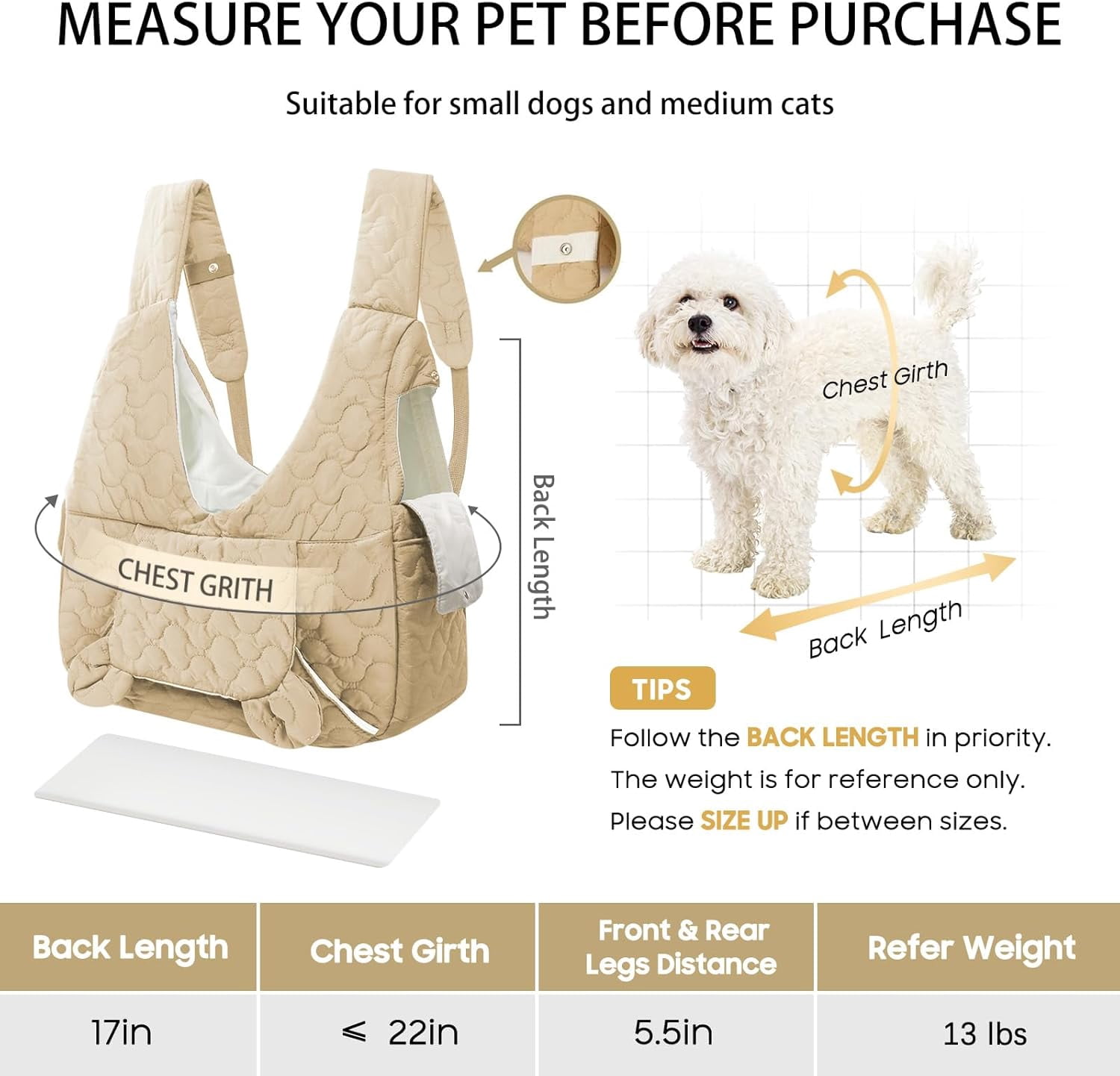 Pet Carrier Backpack, Adjustable Pet Front Cat Dog Carrier Backpack Travel Bag for Small Medium Dogs Cats and Rabbits, Safety Strap with Removable Bottom Plate for Camping Hiking Traveling - Image 16