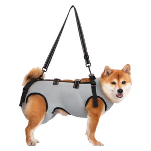 Reflective Dog Harness Lift Slings For Disabled Pet with Adjustable Chest Support and Padding Disabled Dog Support Device