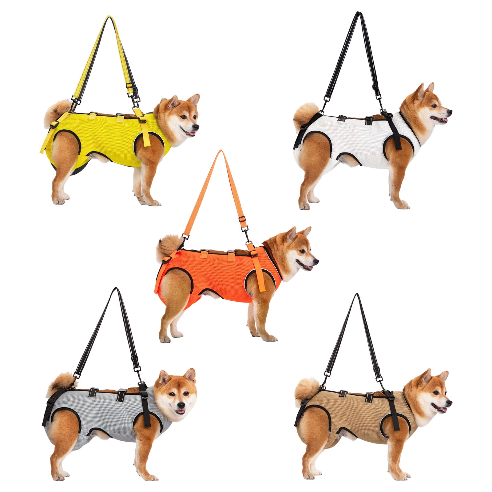 Reflective Dog Harness Lift Slings For Disabled Pet with Adjustable Chest Support and Padding Disabled Dog Support Device - Image 11