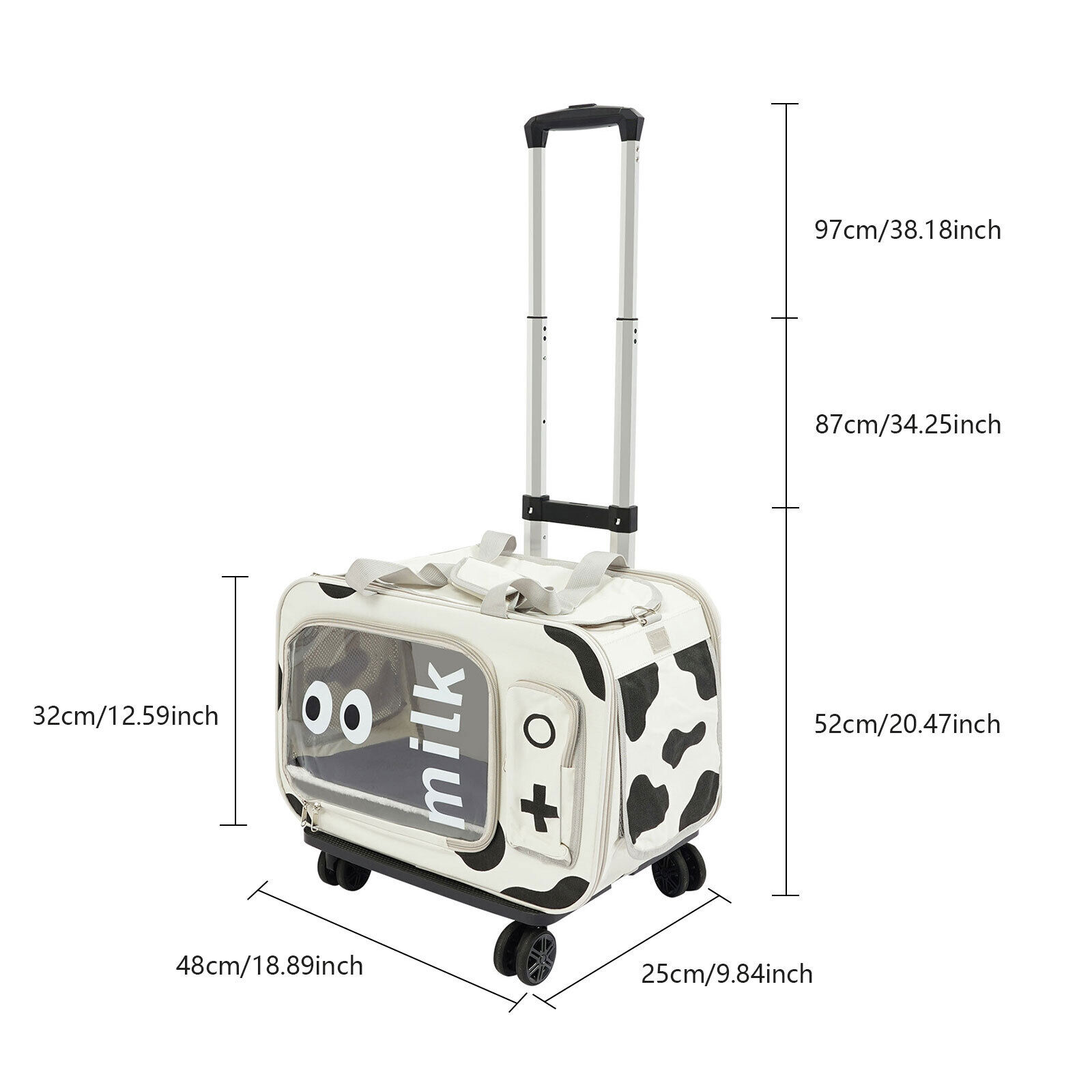 Pet Carrier Cat Travel Bag Portable Soft Sided Comfort Case Airline Approved Dog - Image 2