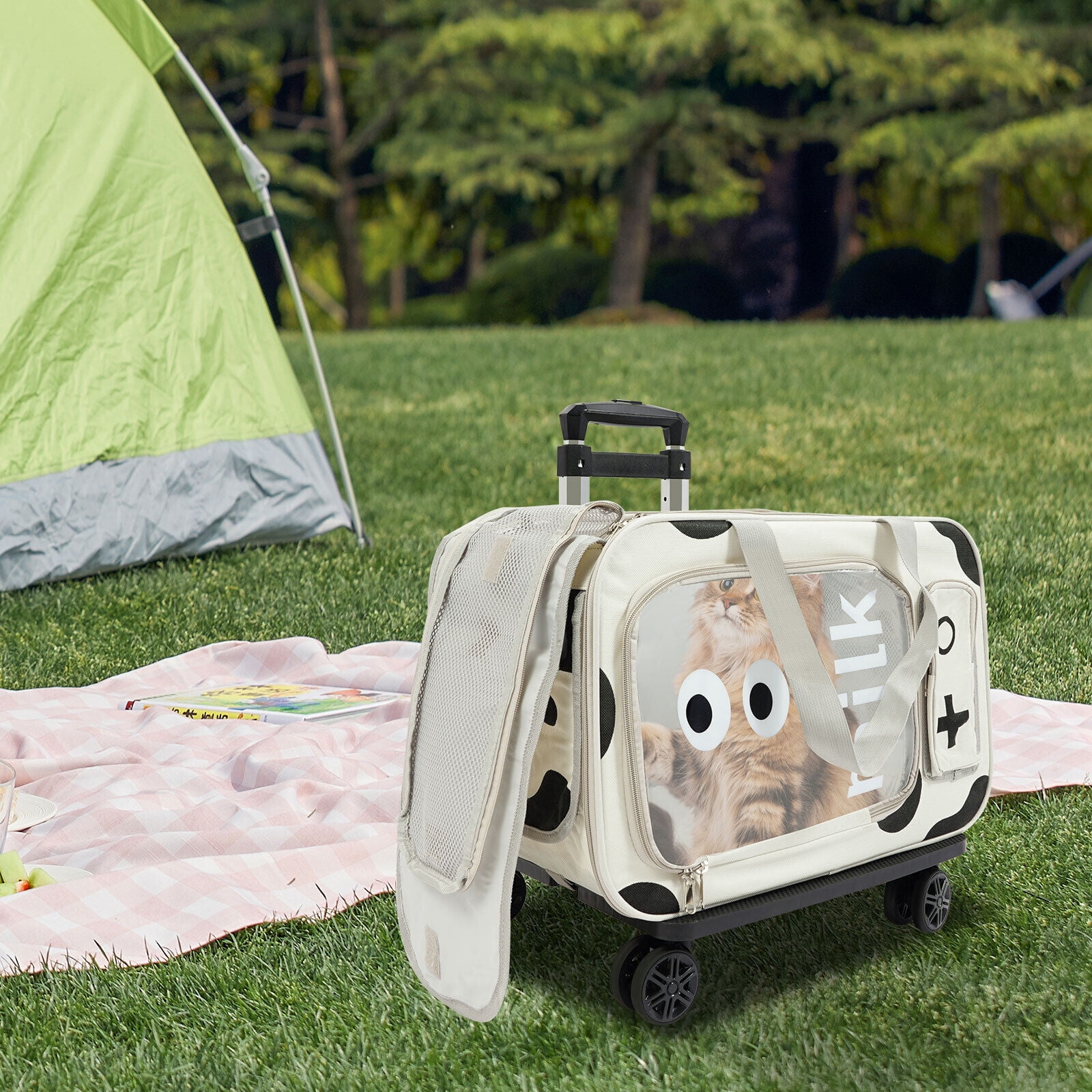 Pet Carrier Cat Travel Bag Portable Soft Sided Comfort Case Airline Approved Dog - Image 6