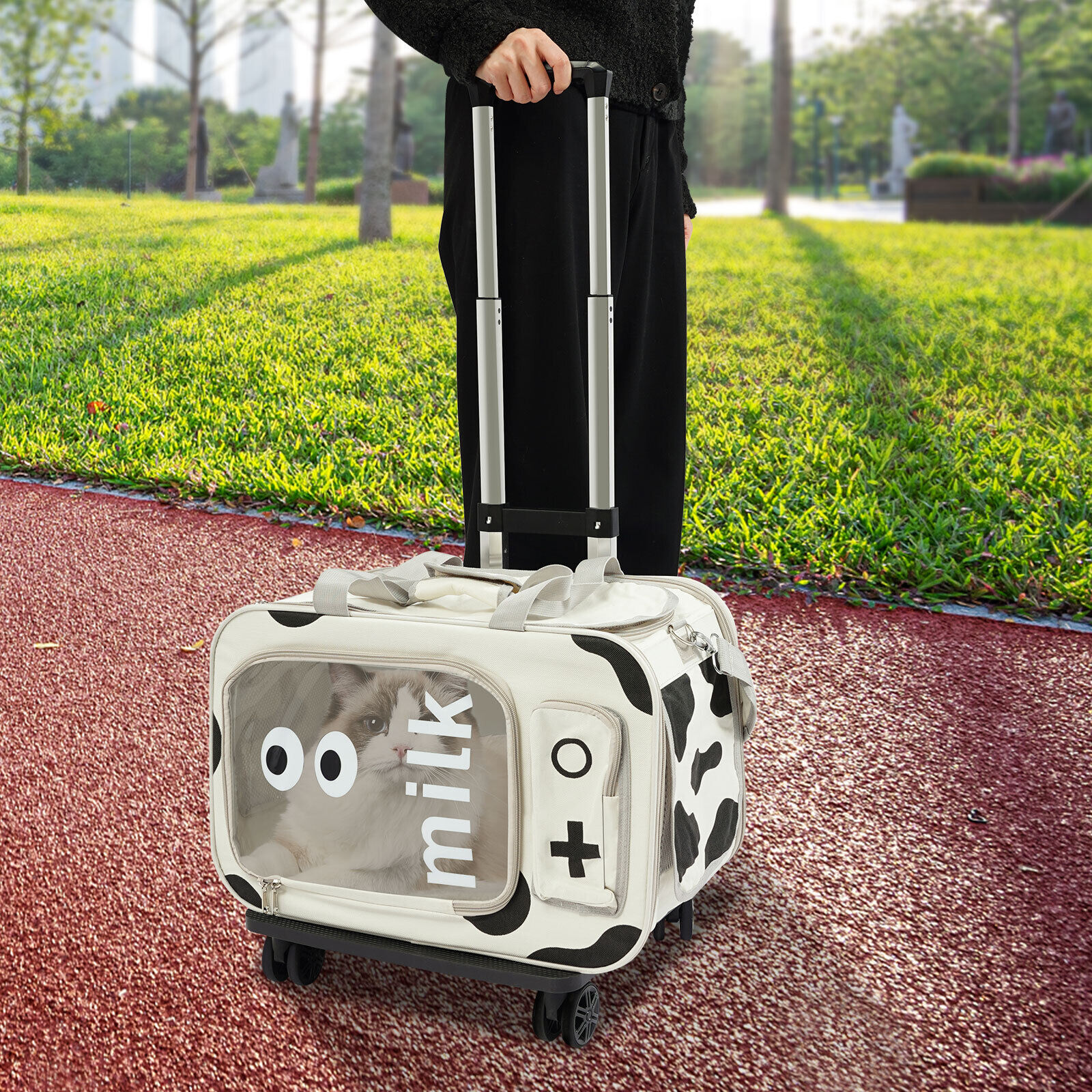 Pet Carrier Cat Travel Bag Portable Soft Sided Comfort Case Airline Approved Dog - Image 10