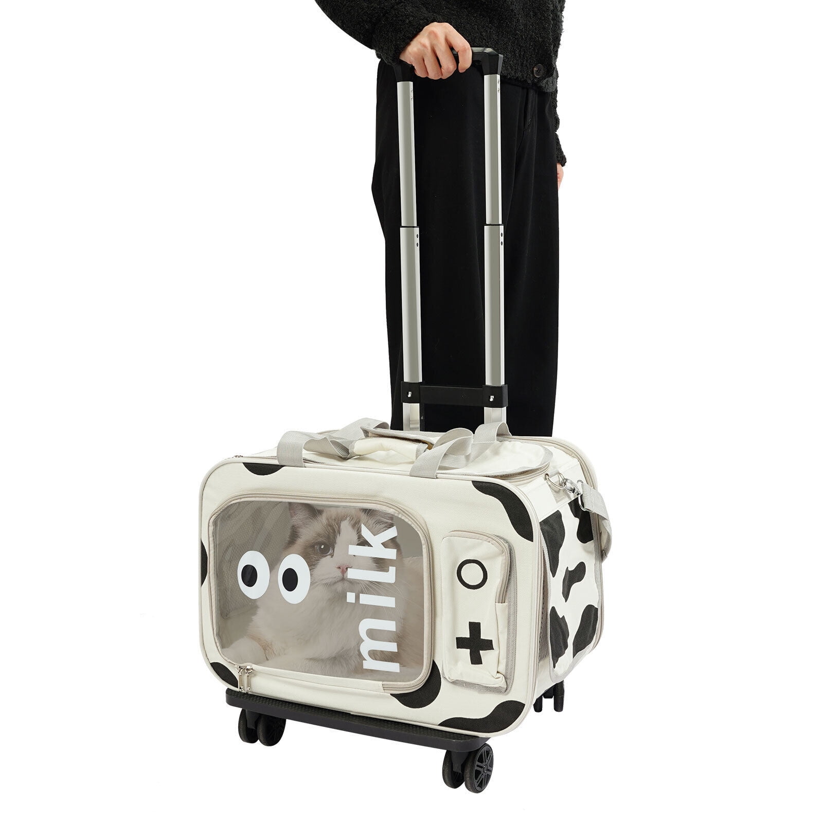 Pet Carrier Cat Travel Bag Portable Soft Sided Comfort Case Airline Approved Dog - Image 23