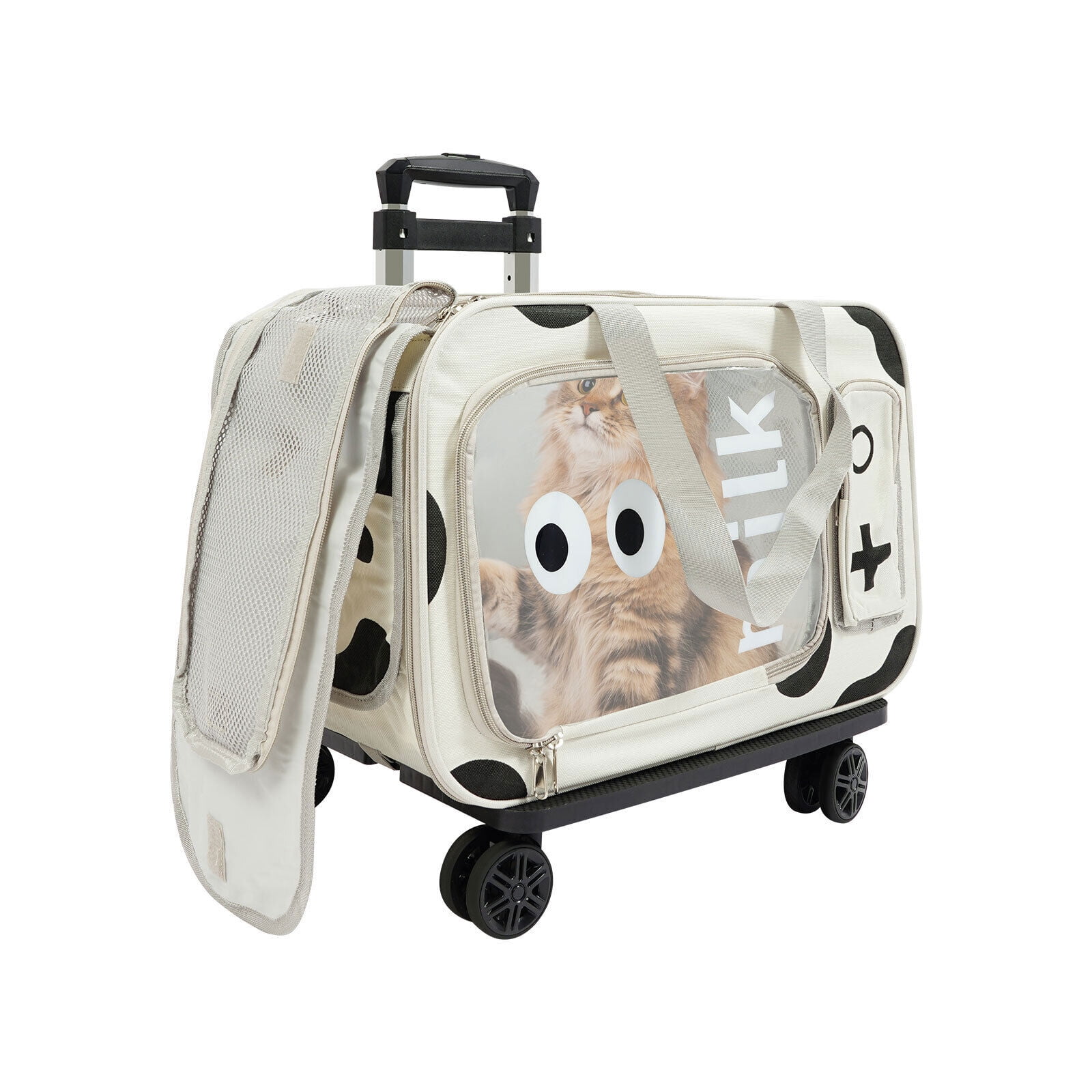 Pet Carrier Cat Travel Bag Portable Soft Sided Comfort Case Airline Approved Dog - Image 24