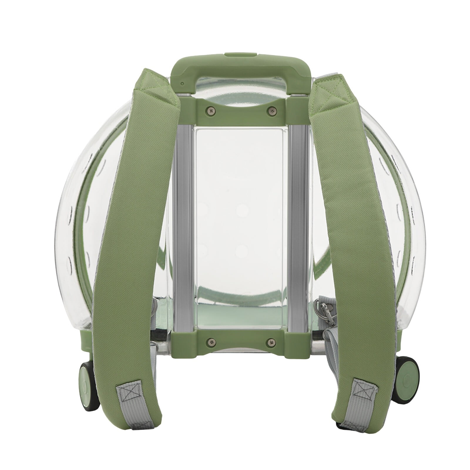 9kg/19.84lbs Portable Cat Carrier Fully Breathable Hard Pet Bag with Rolling Wheels for Dogs, Cats, & Bunnies - Image 18