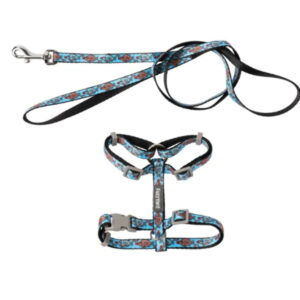 FuzzYard Walking Set Soy Sauce Fish Cat Lead  Harness
