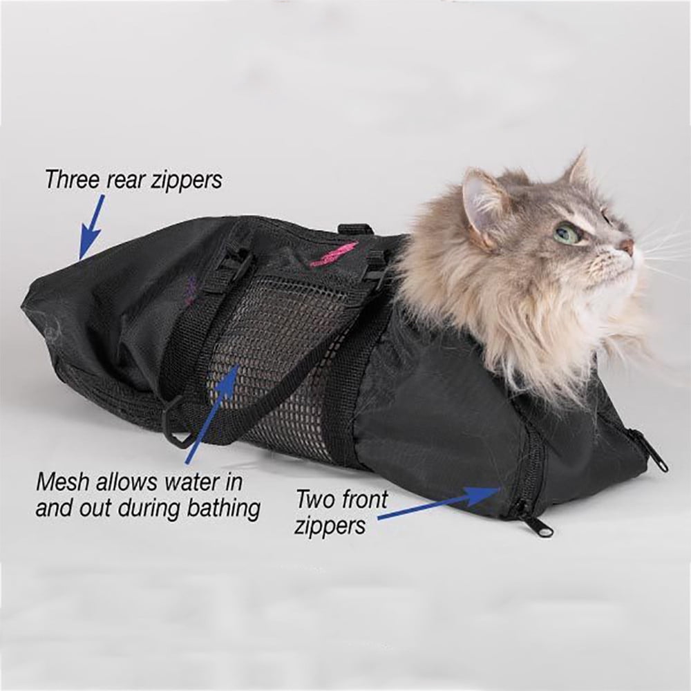 Cat Nail Clipping Cleaning Grooming Restraint Bag, Cat Grooming Bag, Pet Carrier Grooming Bag, No Scratching Biting for Bathing Nail Trimming Injecting Examining - Image 7