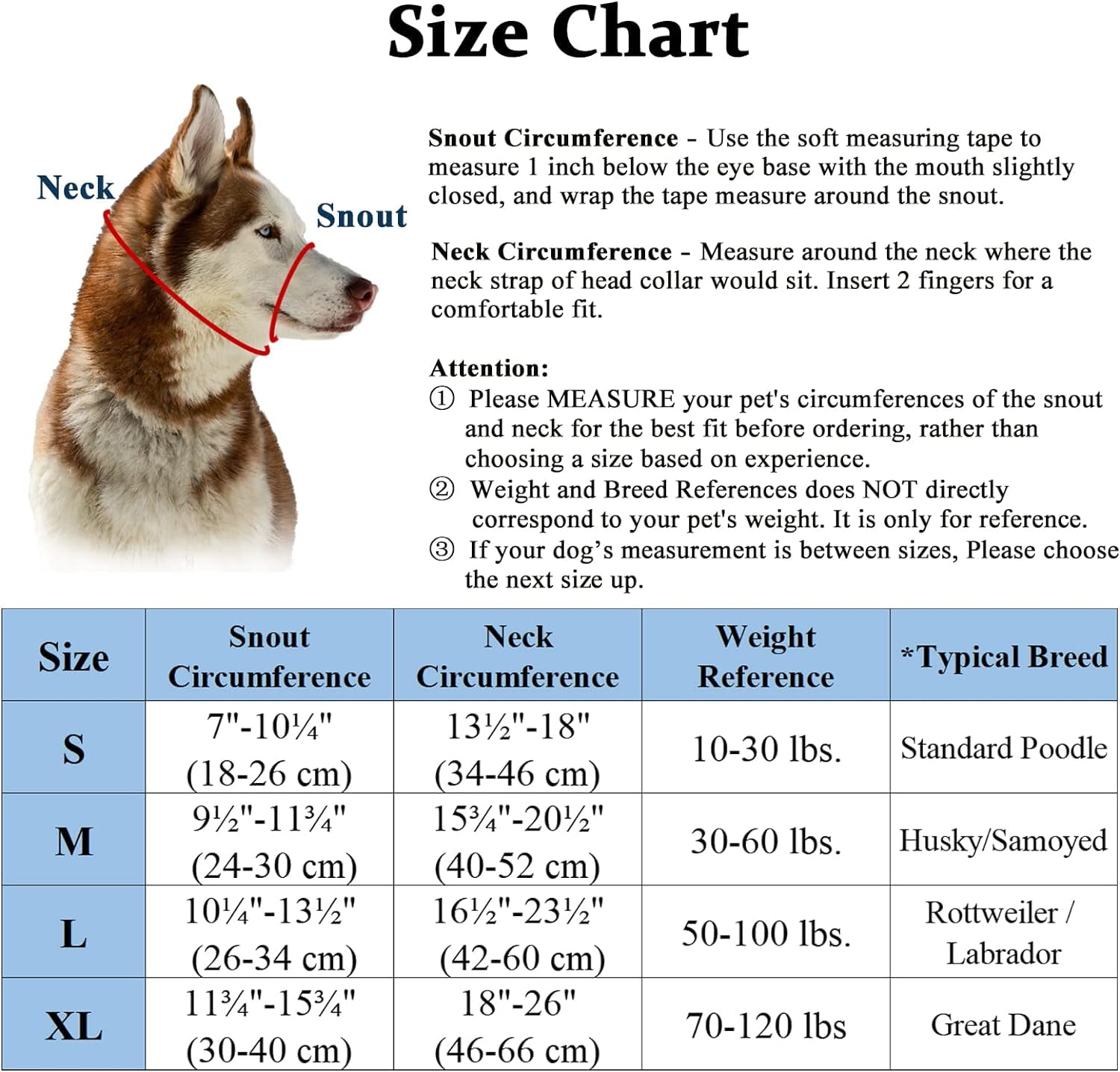 LELINKER Dog Head Collar with Safety Strap, Adjustable Prevent Pulling Dog Head Halter for Outdoor Walk - Image 2