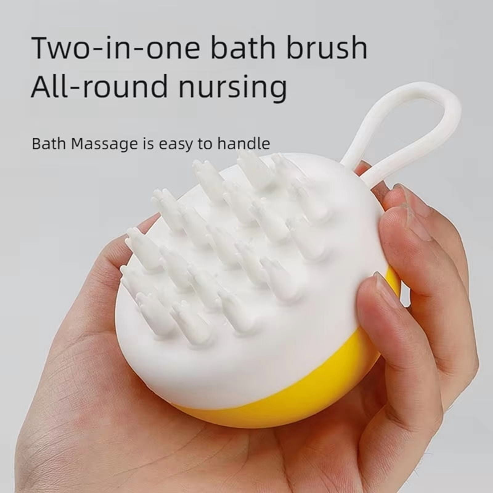 Silicone Pet Shower Brush for Dogs and Cats, Grooming Massage Bath Tool for Hair Removal, Protable and Light Weight B - Image 4