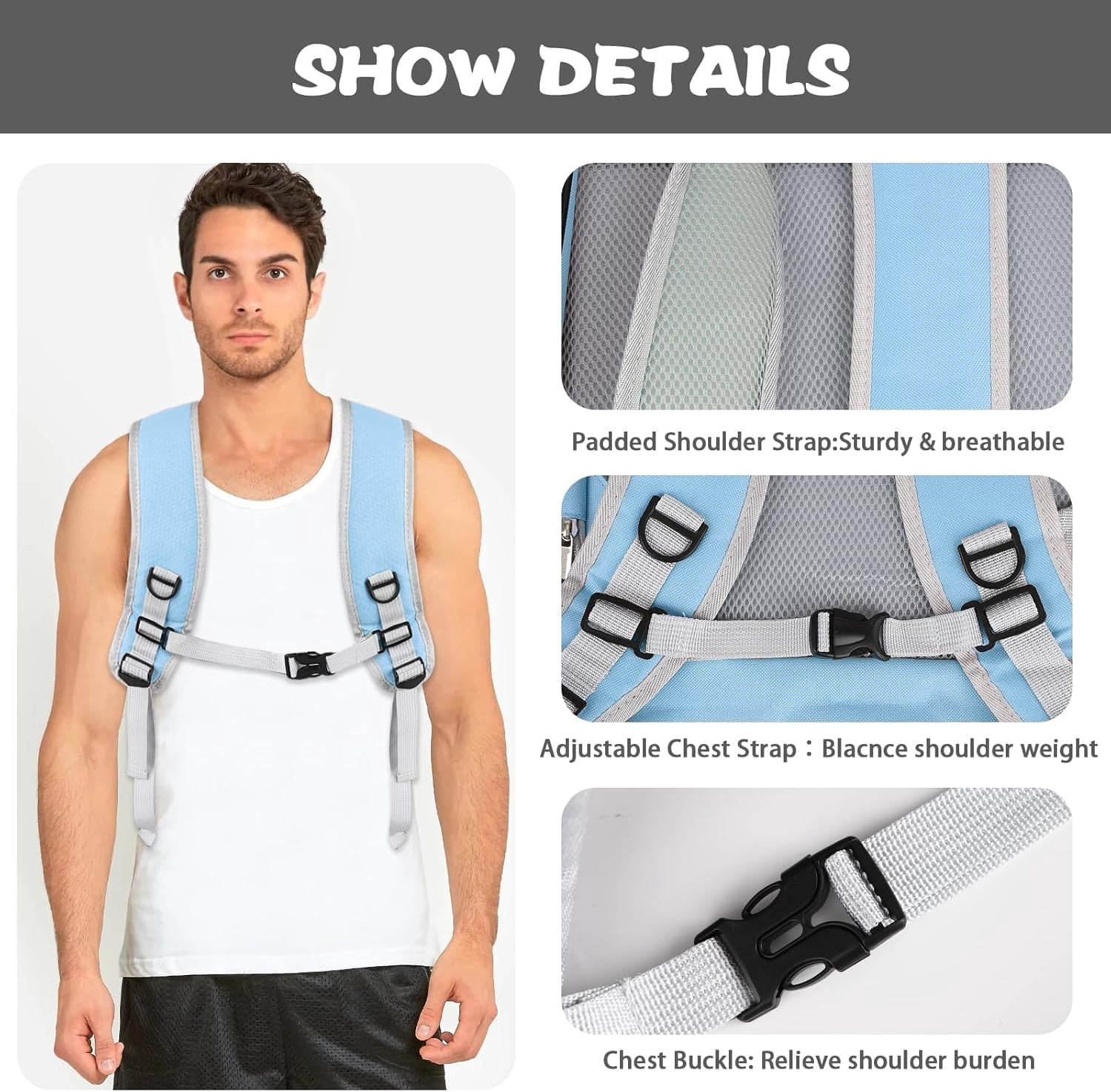 Cat Backpack Carrier,Pet Carrier Airline Approved for Small Dog Cat Puppy Kitten Bunny,Ventilated Mesh Design Animal Backpack for Hiking Camping Travel Bag (Black) - Image 11