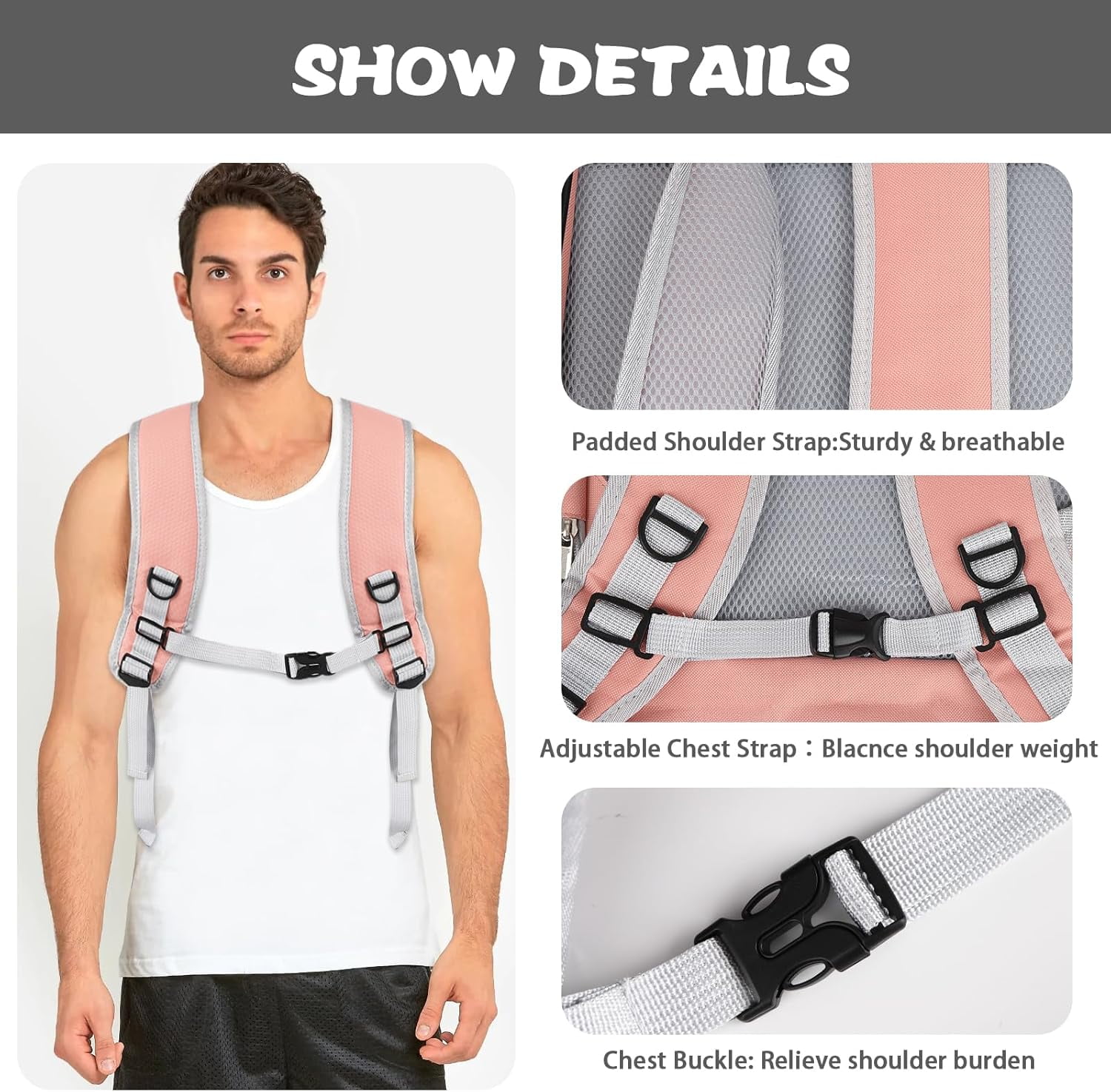 Cat Backpack Carrier,Pet Carrier Airline Approved for Small Dog Cat Puppy Kitten Bunny,Ventilated Mesh Design Animal Backpack for Hiking Camping Travel Bag (Black) - Image 18