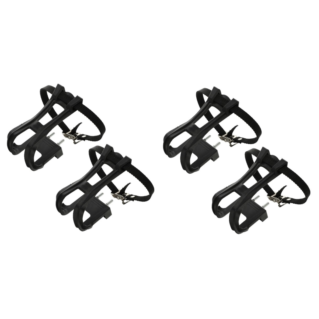 2 Sets Exercise Bike Pedal Straps Dog Muzzle Shoe Harness Fitness - Image 4