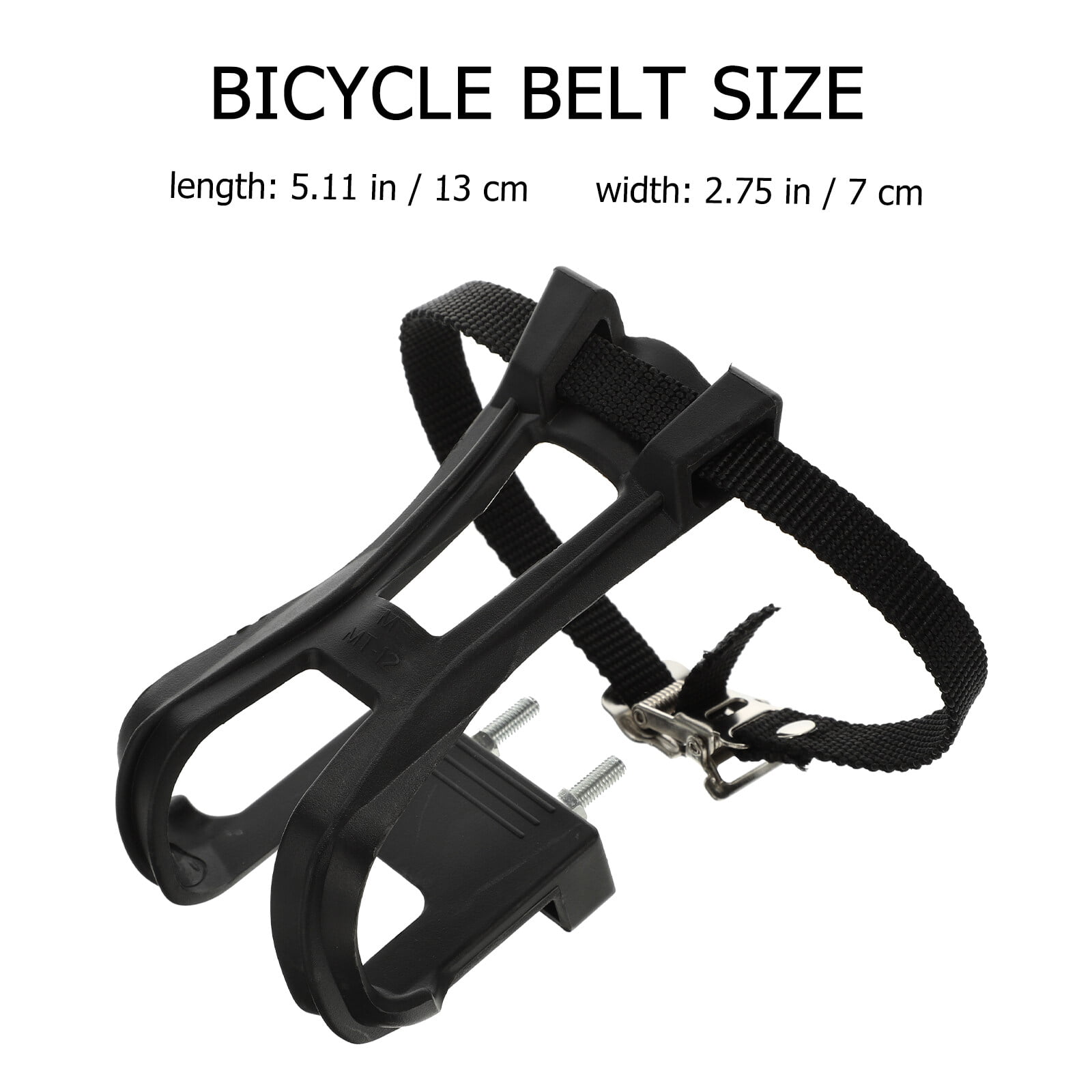 2 Sets Exercise Bike Pedal Straps Dog Muzzle Shoe Harness Fitness - Image 7