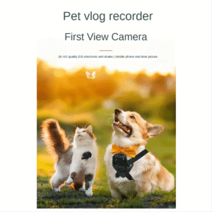 New S7 2K Ultra HD Wireless Sports Camera WiFi App Dog Cat Pet Cam Collar Action Small Cam Video Records for Outdoor